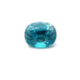 6.25cts Natural Blue Zircon Gemstone - Oval Shape - 25704RGT