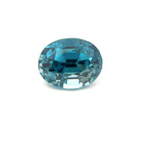 6.96cts Natural Blue Zircon Gemstone - Oval Shape - 25705RGT