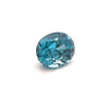 6.96cts Natural Blue Zircon Gemstone - Oval Shape - 25705RGT