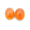 16.08cts Natural Fanta Spessartite Garnet Cabochon Pair - Oval Shape - 25762RGT