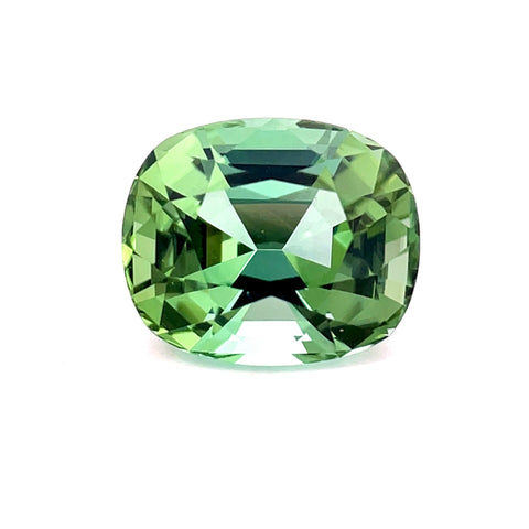 8.78cts Natural Green Tourmaline Gemstone - Cushion Shape - 25771RGT