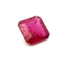 5.11cts Natural Gemstone Rubellite Tourmaline - Asscher Shape - 25773RGT