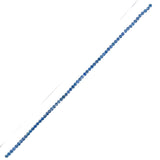 6.93cts Natural Blue Sapphire Bracelet Layout - Round Shape - 25781SY