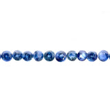 2.0mm Natural Blue Sapphire Bracelet Layout - Round Shape - 25785SY