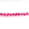 2.2mm Natural Red Ruby Bracelet Layout - Round Shape - 25787SY