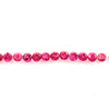 2.3mm Natural Red Ruby Bracelet Layout - Round Shape - 25788SY