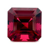 16.45cts Natural Red Rhodolite Garnet Gemstone - Asscher Shape - 25806RGT