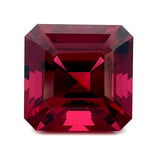 16.45cts Natural Red Rhodolite Garnet Gemstone - Asscher Shape - 25806RGT