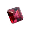 16.45cts Natural Red Rhodolite Garnet Gemstone - Asscher Shape - 25806RGT