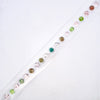 6mm Natural Fancy Tourmaline Bracelet Layout - Round Shape - 25905SY