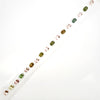 7x5mm Natural Fancy Tourmaline Bracelet Layout - Oval Shape - 25906SY