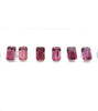 5x3mm Natural Purplish Red Rhodolite Layout Set - Octagon Shape - 25910RGT