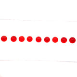 3mm Natural Orange Fire Opal Layout Set - Round Shape - 25912RGT