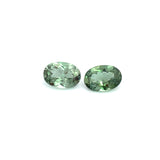 1.11cts Natural Alexandrite Color Change Gemstone Pair - Oval Shape - 25935RGT