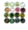 11.60cts 16Pcs Lot Natural Bi-Color Tourmaline Gemstone - 6MM - Round Shape - 25992RGT