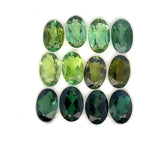 5.38cts 12Pcs Lot Natural Multi-Color Tourmaline Gemstone - 6X4MM - Oval Shape - 25997RGT
