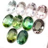 11.29cts 10Pcs Lot Natural Multi-Color Tourmaline Gemstone - 8X6MM - Oval Shape - 26000RGT