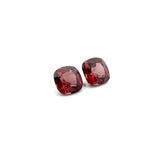 1.19cts Natural Burma Spinel Gemstone Pair - Square Cushion Shape - 26004RGT