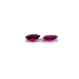 1.22cts Natural Burma Spinel Gemstone Pair - Cushion Shape - 26006RGT