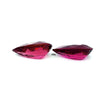 5.86cts Natural Rubellite Tourmaline Gemstone Pair - Pear Shape - 26011RGT