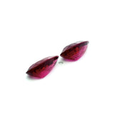 6.70cts Natural Rubellite Tourmaline Gemstone Pair - Pear Shape - 26012RGT