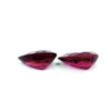 6.76cts Natural Rubellite Tourmaline Gemstone Pair - Pear Shape - 26013RGT