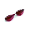 8.55cts Natural Rubellite Tourmaline Gemstone Pair - Pear Shape - 26014RGT