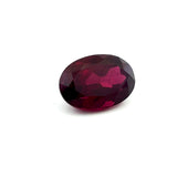 6.28cts Natural Red Rhodolite Garnet Gemstone - Oval Shape - 26026RGT