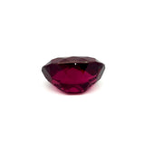 6.28cts Natural Red Rhodolite Garnet Gemstone - Oval Shape - 26026RGT