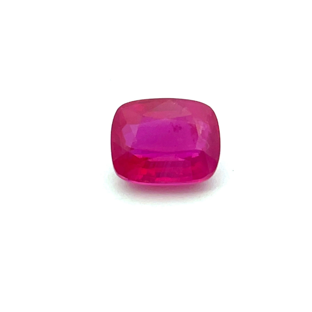 2.24cts Bellerophon Natural UnHeated Red Ruby - Cushion Shape - 26070RGT