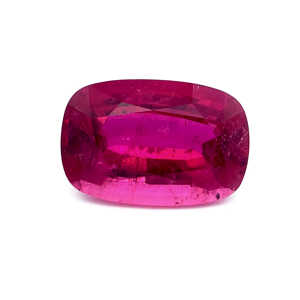 10.18cts Natural Rubellite Tourmaline Gemstone - Cushion Shape - 26075RGT