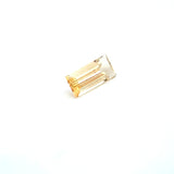 1.16cts Natural Orange Yellow Imperial Topaz Gemstone - Emerald Cut - 26105RGT