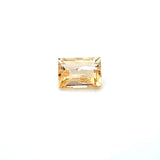 1.31cts Natural Orange Yellow Imperial Topaz Gemstone - Emerald cut - 26107RGT