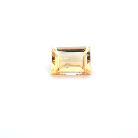 1.34cts Natural Orange Yellow Imperial Topaz Gemstone - Emerald cut - 26108RGT