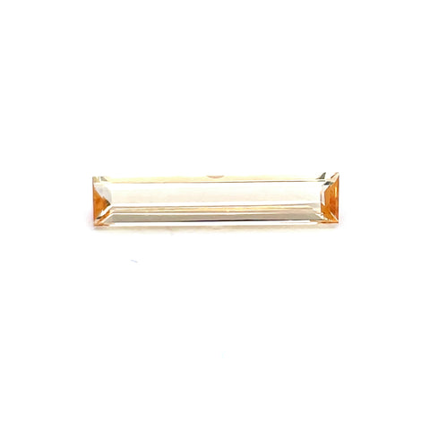 1.42cts Natural Orange Yellow Imperial Topaz Gemstone - Emerald cut - 26109RGT