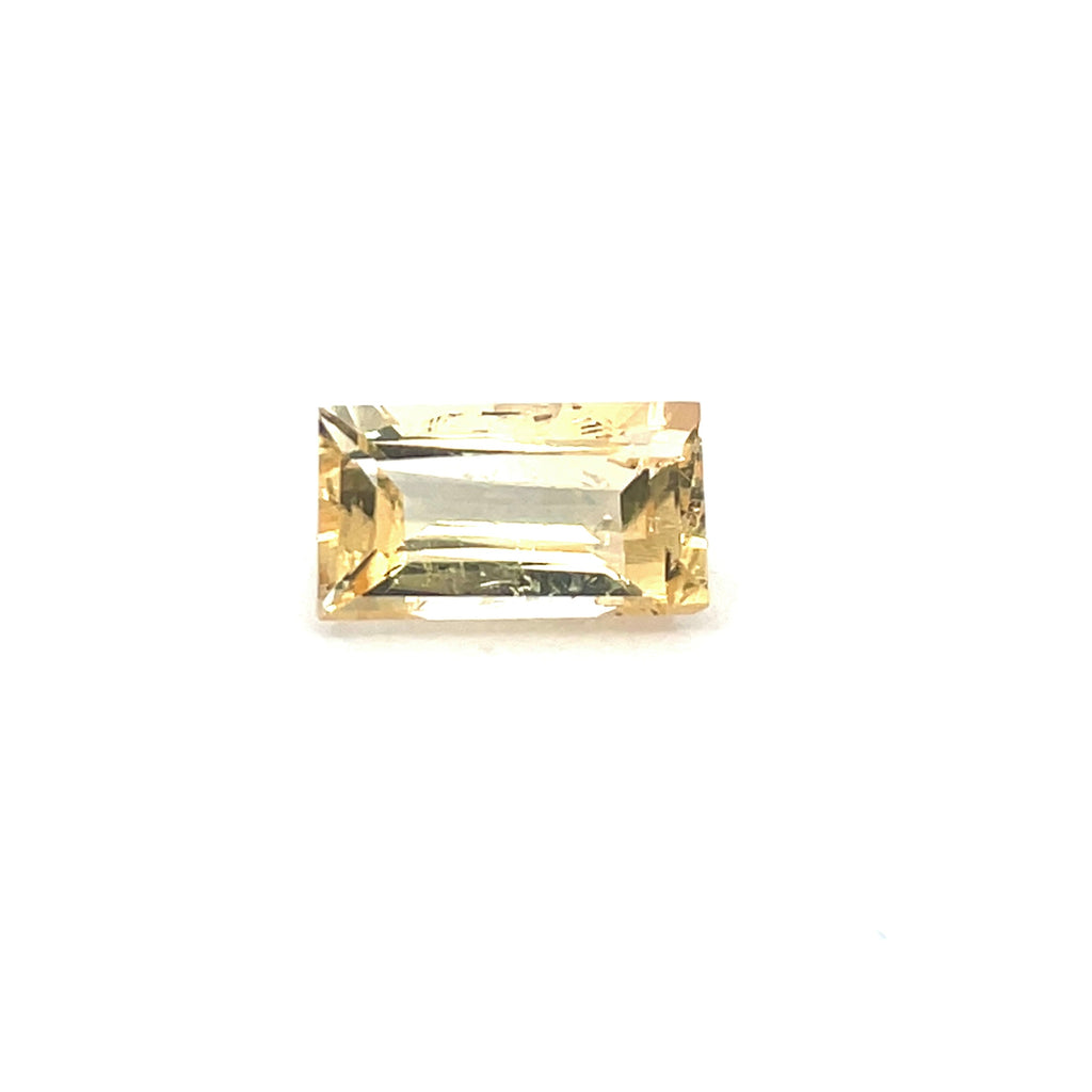 1.62cts Natural Orange Yellow Imperial Topaz Gemstone - Emerald Cut - 26111RGT