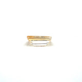 1.62cts Natural Orange Yellow Imperial Topaz Gemstone - Emerald Cut - 26111RGT