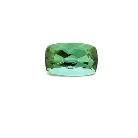 2.92cts Natural Green Tourmaline Gemstone - Cushion Shape - 26128RGT