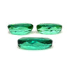 10.55cts Natural Green Tourmaline Gemstone - 3Pcs Set Pair - Cushion Shape - 26134RGT