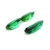 10.55cts Natural Green Tourmaline Gemstone - 3Pcs Set Pair - Cushion Shape - 26134RGT
