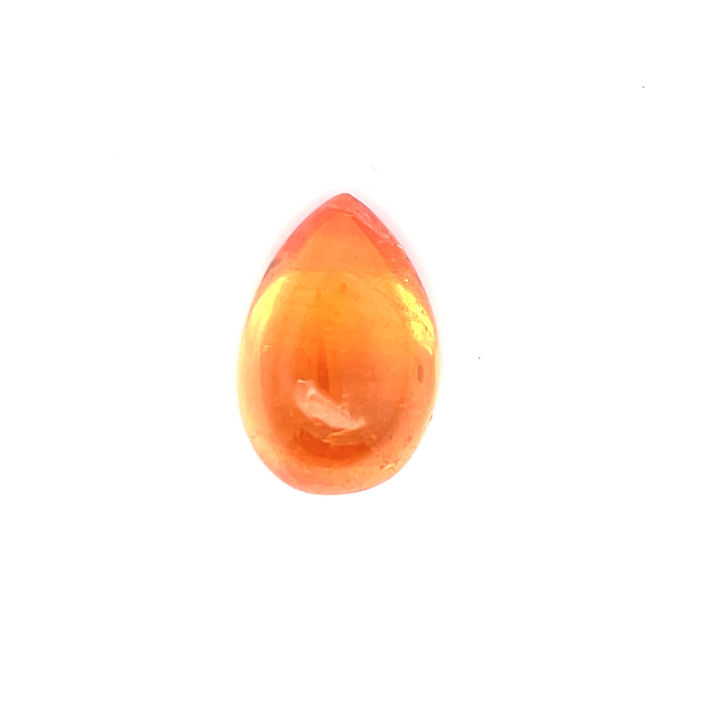5.42cts Natural Fanta Spessartite Garnet Cabochon - Pear Shape - 26139RGT