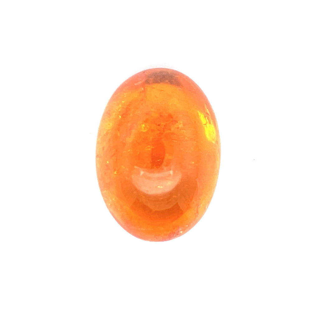10.57cts Natural Fanta Spessartite Garnet Cabochon - Oval Shape - 26150RGT