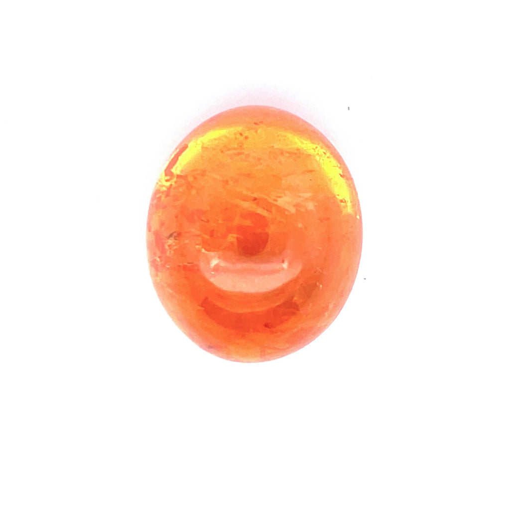 11.85cts Natural Fanta Spessartite Garnet Cabochon - Oval Shape - 26152RGT