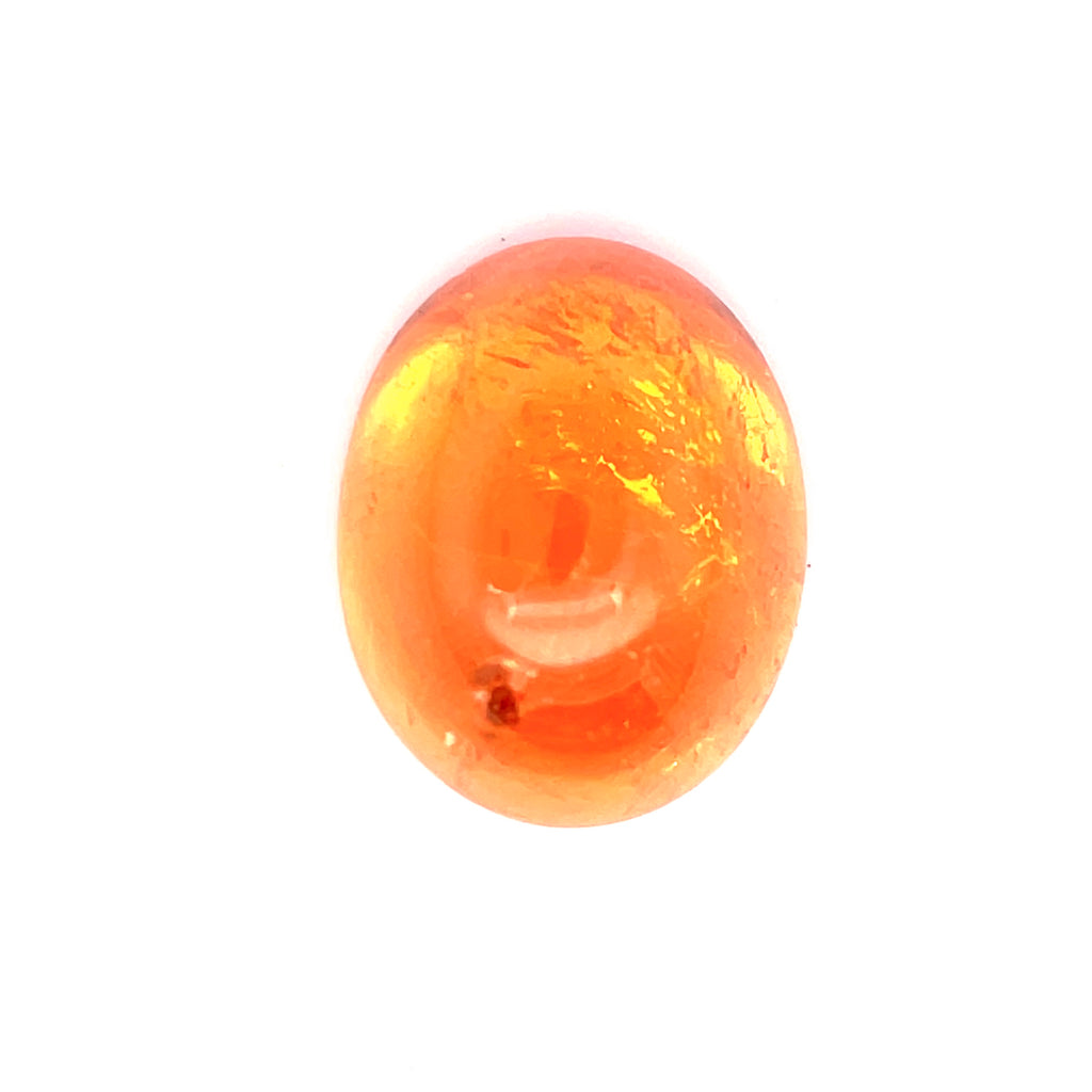14.50cts Natural Fanta Spessartite Garnet Cabochon - Oval Shape - 26153RGT