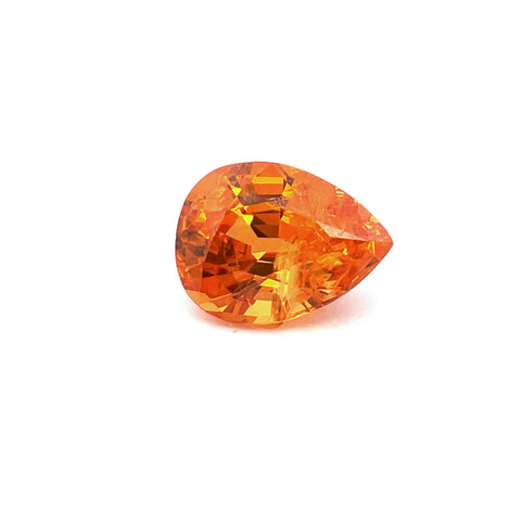 5.36cts Natural Fanta Spessartite Garnet Gemstone - Pear Shape - 26154RGT