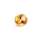 3.40cts Natural Orange Yellow Imperial Topaz Gemstone - Oval Shape - 26166RGT