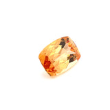 3.65cts Natural Orange Yellow Imperial Topaz Gemstone - Cushion Shape - 26167RGT