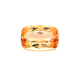 4.21cts Natural Orange Yellow Imperial Topaz Gemstone - Cushion Shape - 26169RGT