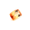 4.21cts Natural Orange Yellow Imperial Topaz Gemstone - Cushion Shape - 26169RGT