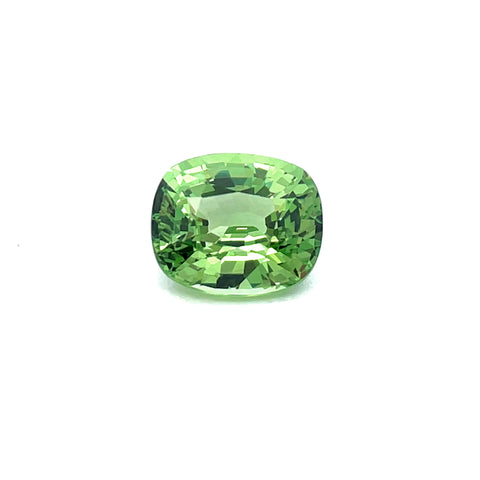 3.10cts Natural Green Tsavorite Garnet Gemstone - Cushion Shape - 26198RGT
